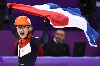 シュルティングがショートトラック女子1000m金、韓国勢は転倒