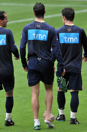 クリスティアーノ・ロナウド 練習中に負傷か