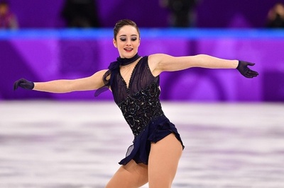 フィギュア団体戦・女子SPで3位のオズモンド