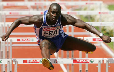 ドゥクレ 男子110メートルハードルで優勝