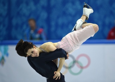 アイスダンスで銀メダルのヴァーチュー/モイア組、ソチ五輪