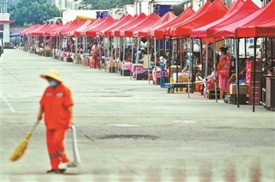 北京新発地卸売市場、段階的に再開