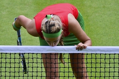 第1シードのアザレンカが2回戦に進出