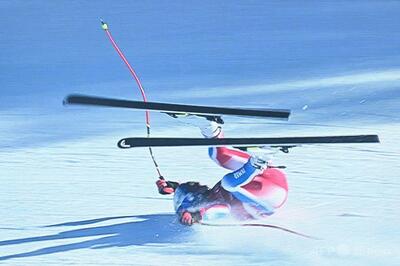 パンテュローがスーパー大回転で激しく転倒 世界選手権欠場へ