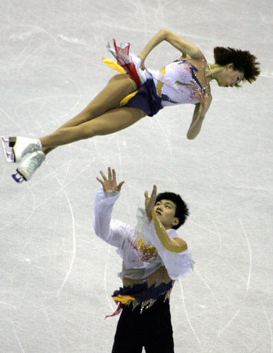 ツァン・ダン／ツァン・ハオ組 四大陸選手権2008・ペアSPで首位