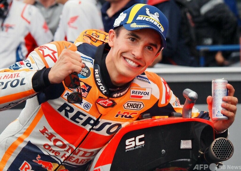 マルク・マルケス、日本GPのポール獲得 荒天ものともせず 写真3枚 国際ニュース：AFPBB News