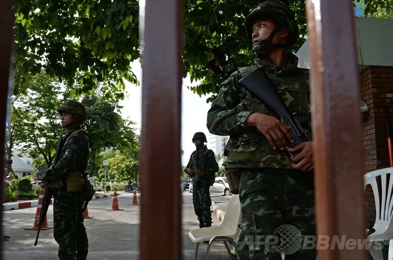 タイ陸軍、メディア検閲を布告 戒厳令に続き