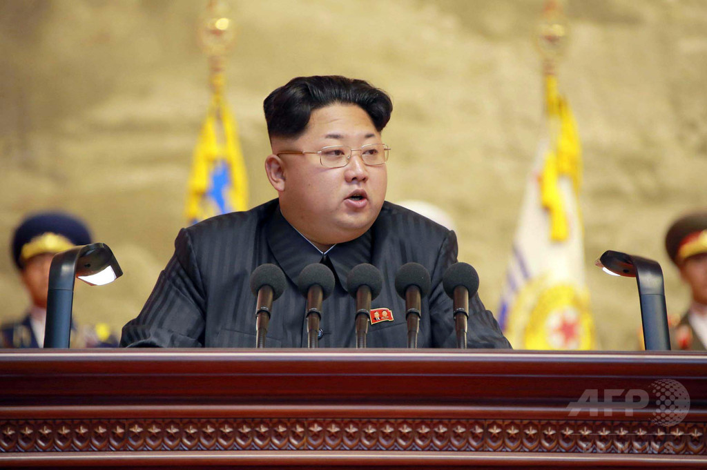 南北合意は「核兵器のおかげ」、金正恩第1書記 南北合意は「核兵器のおかげ」、金正恩第1書記