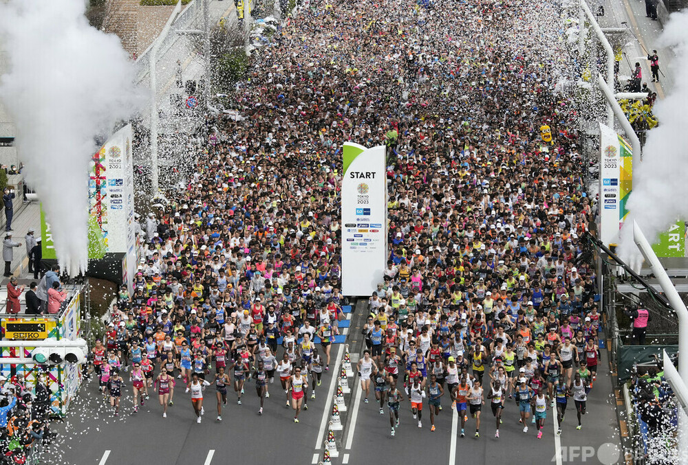 Tokyo Marathon 2023 写真10枚 国際ニュース：AFPBB News