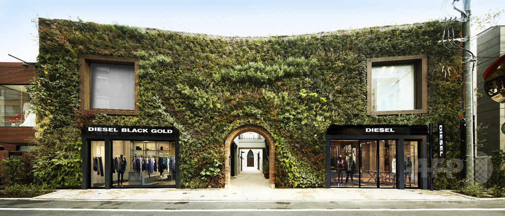 「ディーゼル」「ディーゼル ブラック ゴールド」、2店舗同時オープン