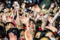 韓国ソウルの高麗大学校で行われたPSYのライブコンサートの様子（2022年5月27日撮影）。(c)ANTHONY WALLACE / AFP