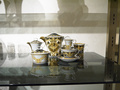写真は11日に東京・銀座にオープンする「ヴェルサーチ ホーム（VERSACE HOME）」の店内の様子（2015年7月10日撮影）。(c)MODE PRESS