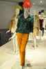 15年春夏「メルセデス・ベンツ ファッション・ウィーク 東京（Mercedes-Benz Fashion Week TOKYO）」で新作を発表した「モトナリオノ（Motonari Ono）」（2014年10月17日撮影）。(c)AFPBB News/JFWO/MBFWT