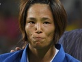 リオデジャネイロ五輪、柔道女子57キロ級3位決定戦で銅メダルを獲得した松本薫（2016年8月8日撮影）。(c)AFP/Toshifumi KITAMURA