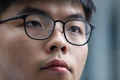 香港の民主派活動家の黄之鋒氏（2019年10月29日撮影）。(c)Anthony WALLACE / AFP