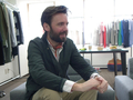 ビーストア（b STORE）の創業者、ディレクター兼デザイナーのマシュー・マーフィー（Matthew Murphy）氏（2012年3月14日撮影）。(c)MODE PRESS