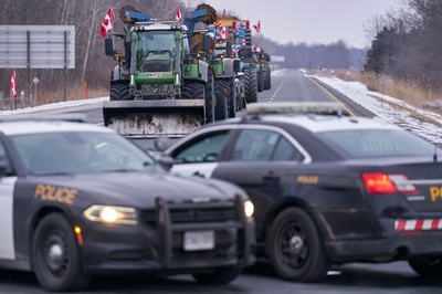 加オンタリオ州、非常事態を宣言 トラックデモは「不法占拠」