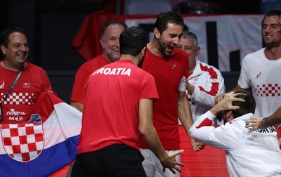 クロアチアがデ杯4強入り アルカラスとナダル欠くスペイン一蹴