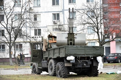 ウクライナ首都で市街戦 ロシア部隊が市内侵入