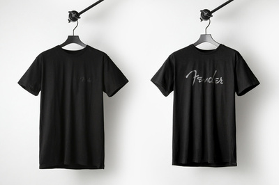 「フェンダー」、「京都紋付」とコラボした限定Tシャツ発売