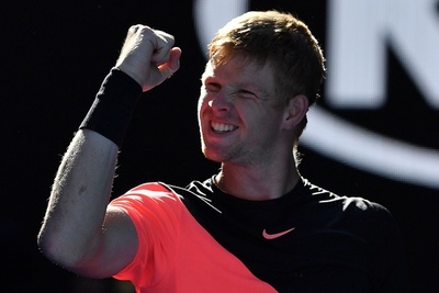 世界49位エドモンドが全豪4強、ディミトロフ破り「最高の気分」