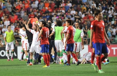 韓国紙がイラン代表の行動非難、W杯アジア最終予選