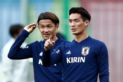 コロンビア戦の金星から一夜、日本代表がカザニで調整