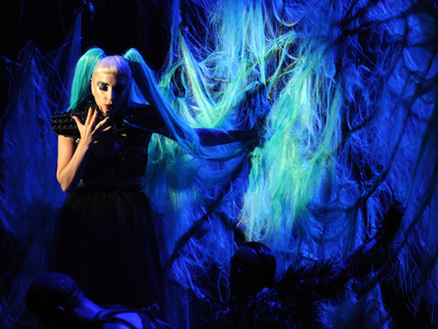 レディー・ガガ、幕張メッセで歌声披露