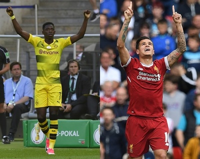 コウチーニョとデンベレ獲得へ期待寄せるバルサ、リバプールとドルトは否定