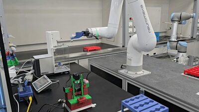 AIとロボットで新素材を探索する自律実験室…韓国・データ開放と初期費用低減が課題