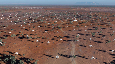 巨大電波望遠鏡「SKA」、誘致を目指す南アフリカ