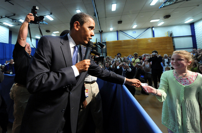 大統領に会うために学校を休んだ少女、オバマ大統領が「手紙」で救済