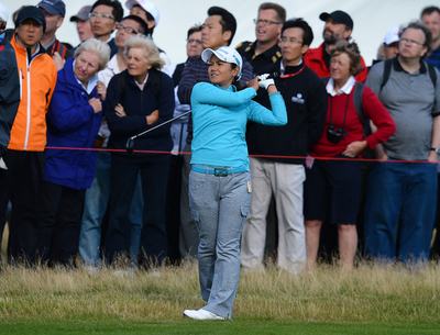 美香は6打差の3位タイ、シン・ジエが首位に浮上 全英オープン