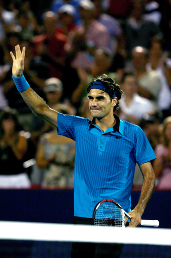 フェデラー 21連勝で準々決勝へ、ロジャーズ・カップ