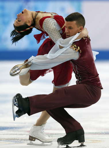 フィギュア団体戦・アイスダンスFDで4位のギニャール/ファッブリ組、ソチ五輪