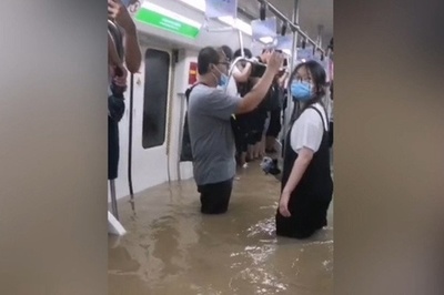 豪雨災害で全線停止した鄭州市地下鉄 順次運行再開