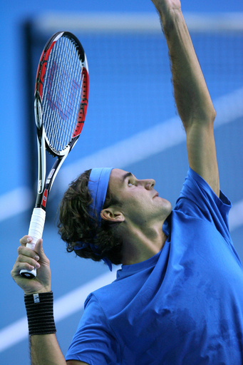 全豪オープン開幕を控え出場選手が最終調整を行う