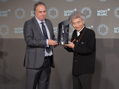 2014年モンブラン国際文化賞、小澤征爾氏が受賞