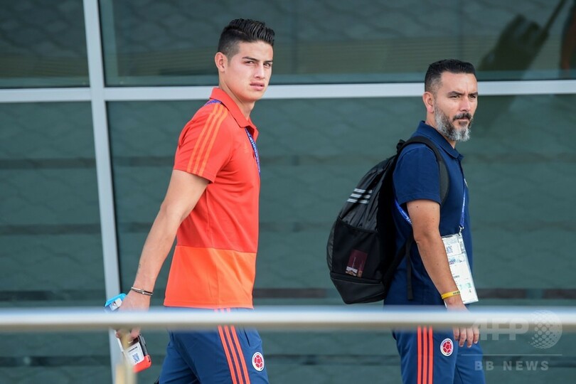 ハメスの負傷は「深刻ではない」、コロンビア監督は出場に期待