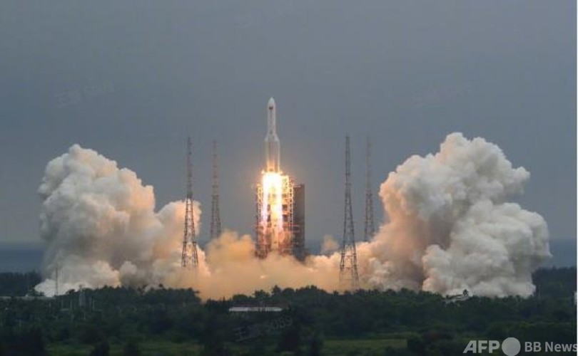 中国、宇宙ステーションの中核施設「天和」打ち上げ