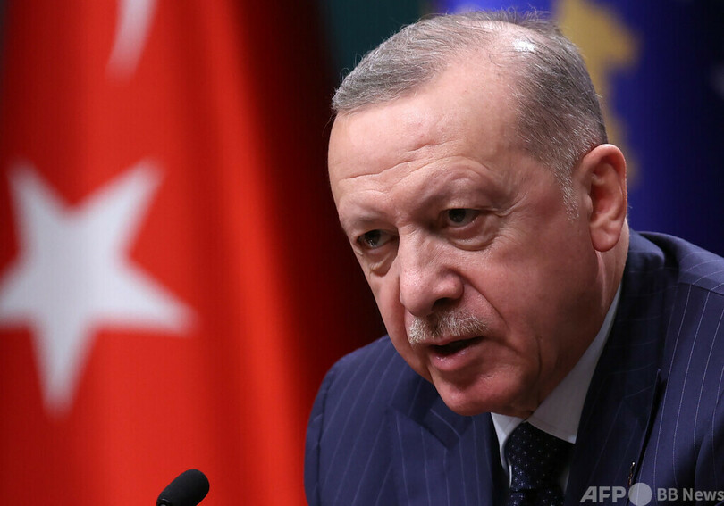 EU加盟手続き、「ウクライナと同様の扱いを」 トルコ大統領