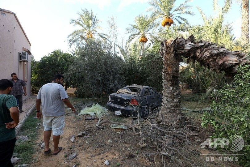 リビア首都南郊で民兵組織間の戦闘、27人死亡 91人負傷