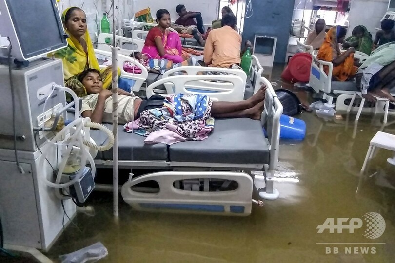 インド北部で集中豪雨、洪水で44人死亡