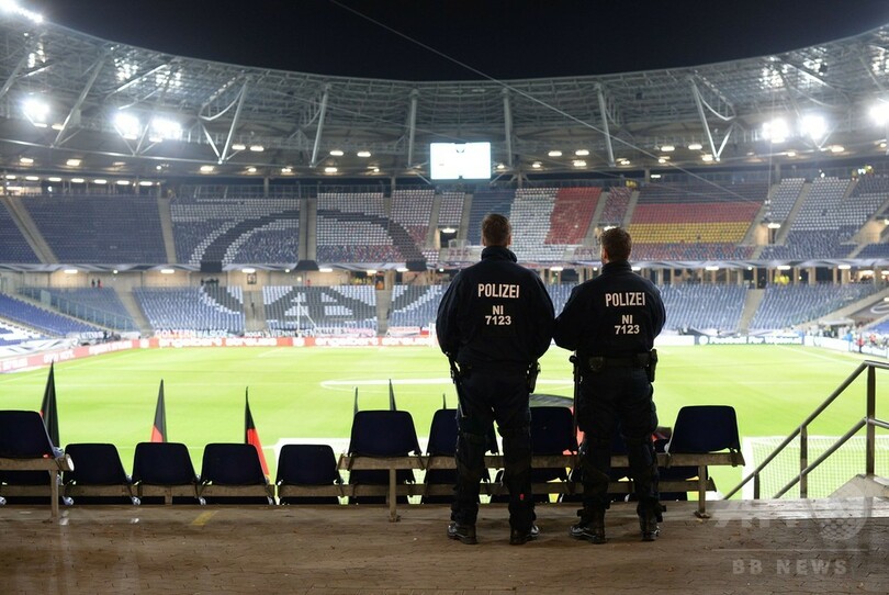 ドイツのサッカー親善試合 爆弾情報受け急きょ中止 写真4枚 国際ニュース Afpbb News