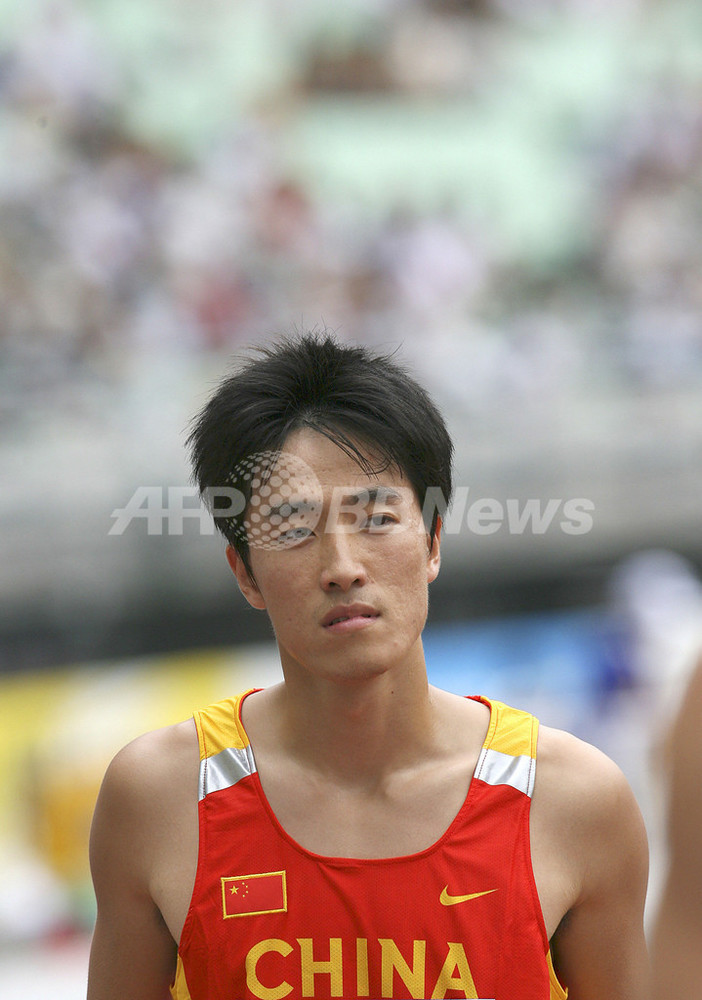 劉翔 男子110メートルハードルで準決勝進出 写真5枚 国際ニュース:AFPBB News
