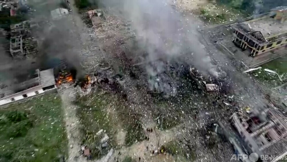 動画：花火倉庫で爆発、9人死亡 タイ南部 写真1枚 国際ニュース：AFPBB News