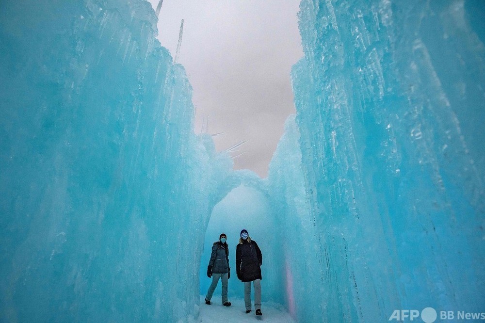 雨格子の館　奈落の城　氷の墓標　セット プレイステーションポータブル 探検開始！ 米に氷の城オープン トンネルやライトアップも 写真21枚