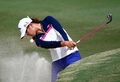 女子ゴルフ、CMEグループ・ツアー選手権（CME Group Tour Championship 2014）3日目。6番でショットを打つリディア・コー（Lydia Ko、2014年11月22日撮影）。(c)AFP/Getty Images/Sam Greenwood
