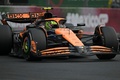 24F1第20戦メキシコシティGP決勝。レースに臨むマクラーレンのランド・ノリス（2024年10月27日撮影）。(c)YURI CORTEZ/ AFP