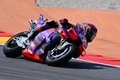 ロードレース世界選手権、第12戦アラゴンGP、MotoGPクラス決勝に臨むプラマック・レーシングのホルヘ・マルティン（2024年9月1日撮影）。(c)JOSE JORDAN / AFP